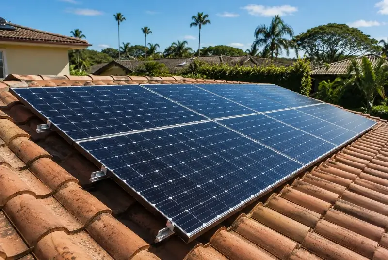 Installation de panneaux solaires à Anjou