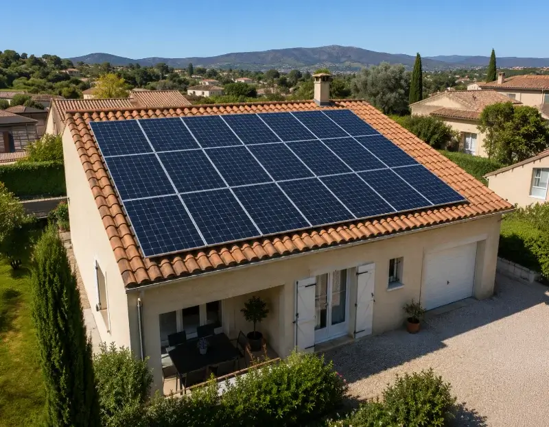 Prime à l'autoconsommation panneaux solaires Anjou — aide financière de l'État